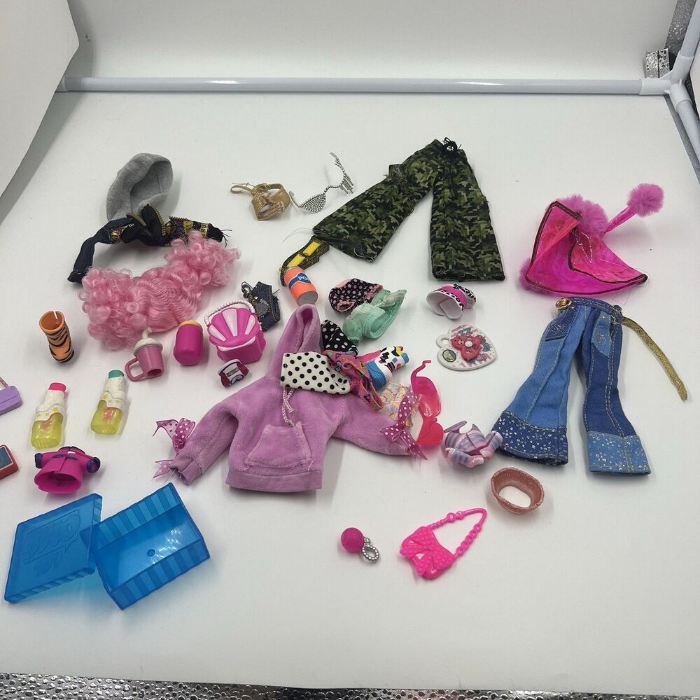 LOL Doll Clothes- New Hangers- Hoodie, Jean Jacket, and Madonna Jumpsuit & more